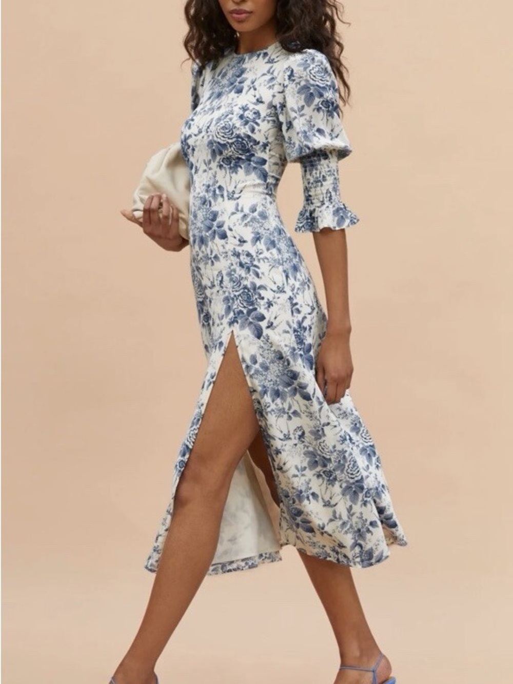 Reformation Carolena Dress in the popular "Pompadour" print
